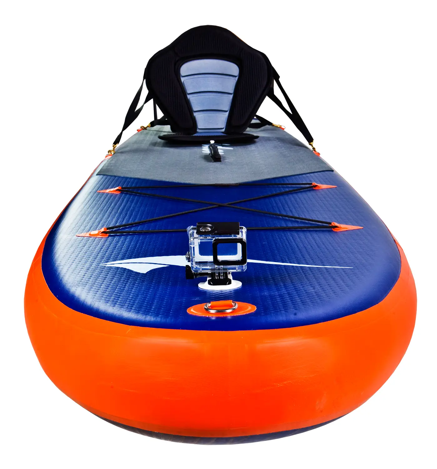 Orange-Blue MantaGlider 11' Foot Inflatable SUP Board - Image 6