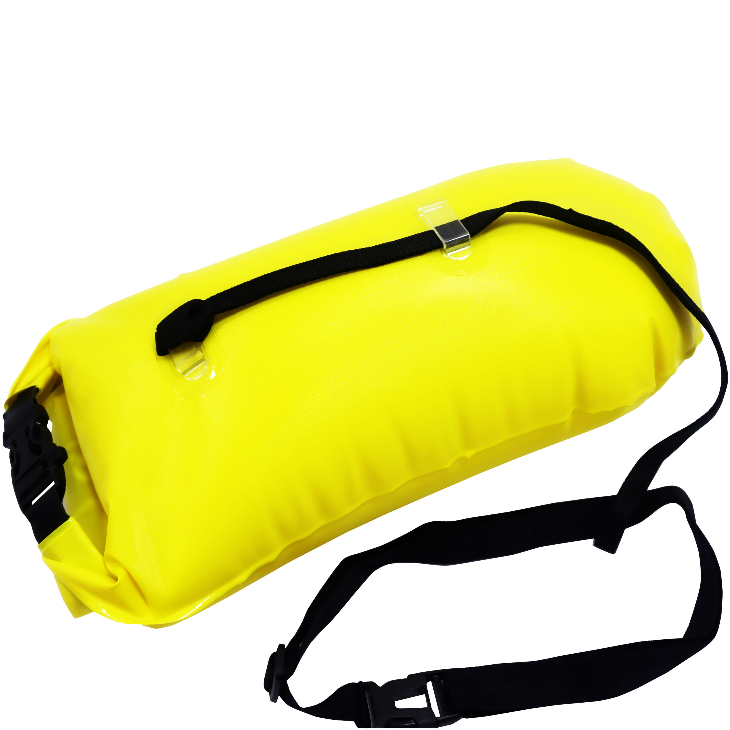 Swim Buoy for Open Water – High Visibility Yellow Swim Float